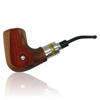 Yogs E-PIPE nex KLASSIK - Padouk/Nussbaum *Unikat 1
