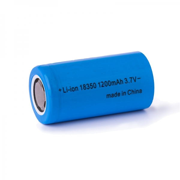 18350 - 1200mAh 3,6V - 3,7V max. 15A