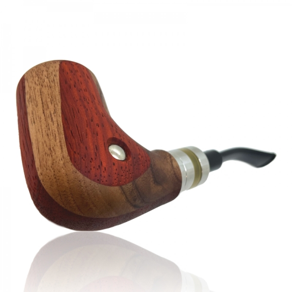 Yogs E-PIPE nex KLASSIK - Padouk/Nussbaum *Unikat 1